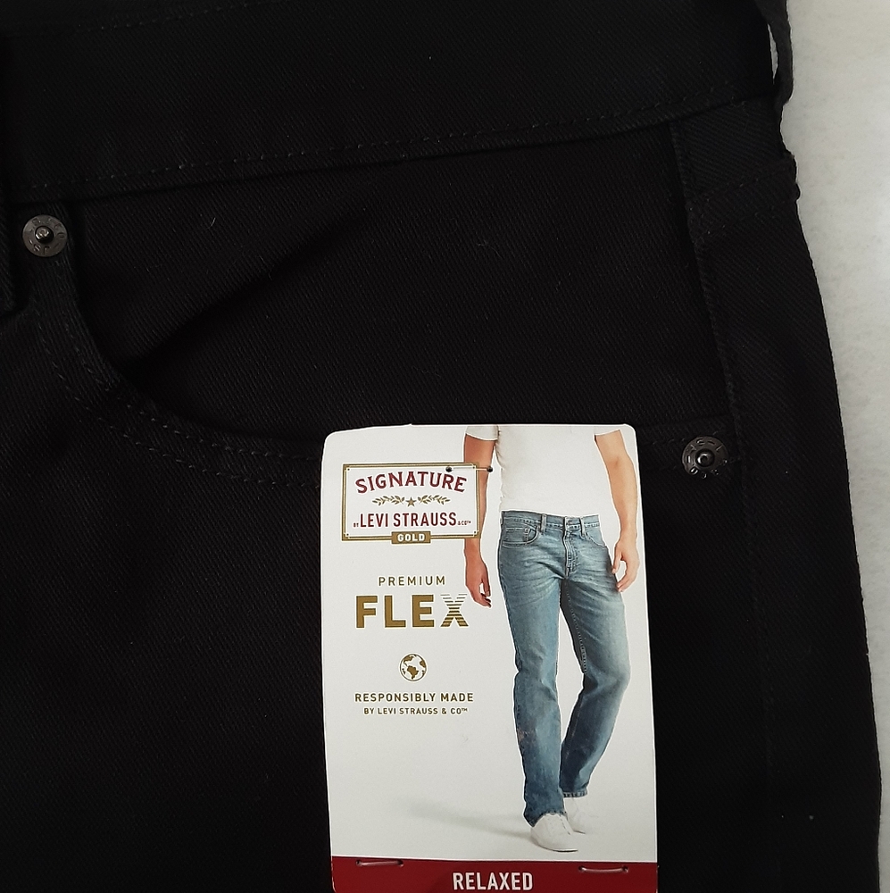 Levi's Signature Black Jeans - Picture 6 of 11